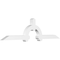 Ekena Millwork Ericson Architectural Grade PVC Gable Bracket, 84"W x 21"H x 4"D x 4"F, 6/12 Pitch GBP084X21X0404ERI00 - alternate 1